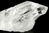 Clear Quartz Crystal Cluster - Brazil #253294-1